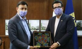 دیدار شهردار رشت با سخنگوی وزارت امور خارجه جمهوری اسلامی ایران‌ و‌سفیر ایران در آذربایجان