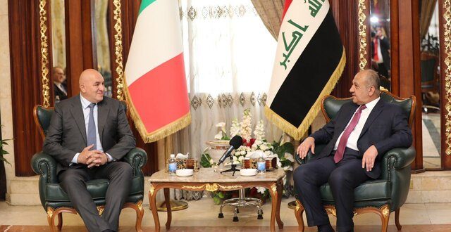 تأکید وزرای دفاع عراق و ایتالیا بر تقویت روابط دوجانبه