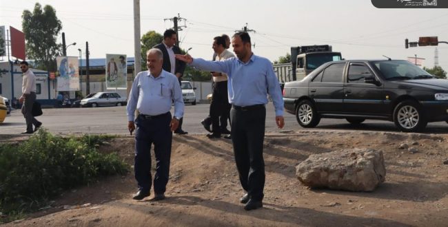 پیگیری میدانی شهردار رشت از پروژه های عمرانی