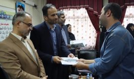 از پرسنل زحمت کش سازمان آرامستان های شهرداری رشت تجلیل شد