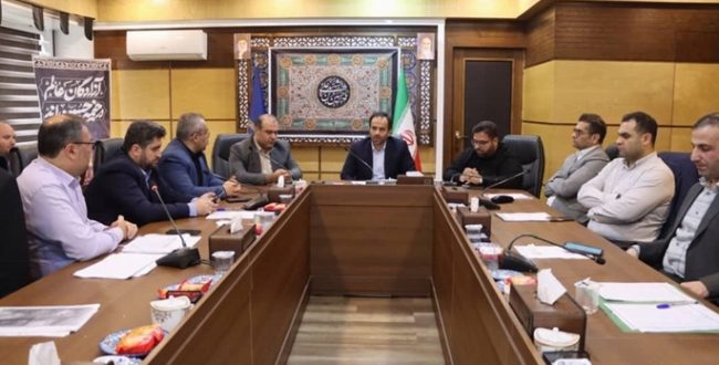 جلسه شورای معاونین و مدیران مناطق شهرداری رشت برگزار شد