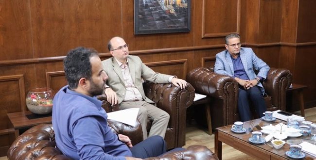 دیدار مدیر آبفای شهرستان رشت با شهردار رشت و رئیس کمیسیون برنامه و بودجه شورای اسلامی شهر رشت