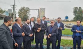 تقدیر مدیرعامل بانک شهر و هیئت همراه از برنامه های عمرانی در حال اجرای شهر رشت