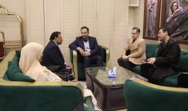 سفیر کشور سریلانکا و هیئت همراه به منظور حضور در بزرگترین نمایشگاه کافه رستوران و صنایع وابسته وارد رشت شدند