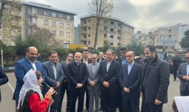 برگزاری جشن روز رشت و نواختن زنگ رشت در دبستان دخترانه کوثر