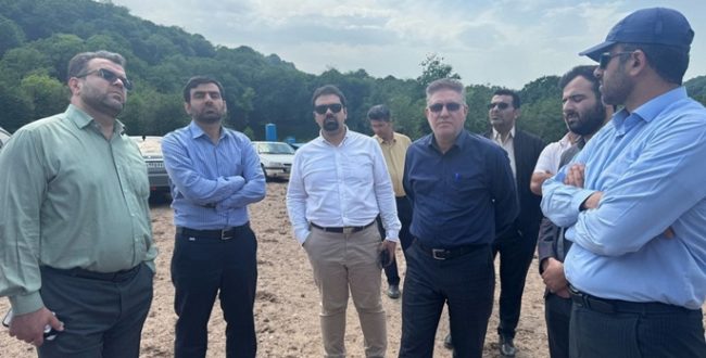 بازدید مدیرکل دفتر محیط زیست و خدمات شهری سازمان شهرداریها و دهیاریهای کشور از پروژههای ساماندهی پسماند شهرستان رشت