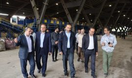 بازدید نماینده ویژه سازمان برنامه و بودجه کشور در حوزه پسماند از روند پیشرفت شرکت کود آلی گیلان و ساماندهی لندفیل سراوان