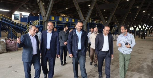 بازدید نماینده ویژه سازمان برنامه و بودجه کشور در حوزه پسماند از روند پیشرفت شرکت کود آلی گیلان و ساماندهی لندفیل سراوان